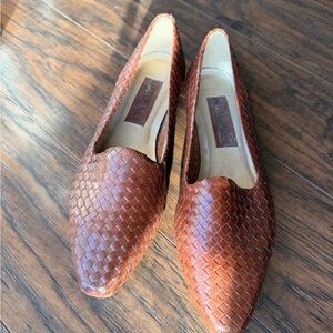 Ipanema Brown Woven Loafers